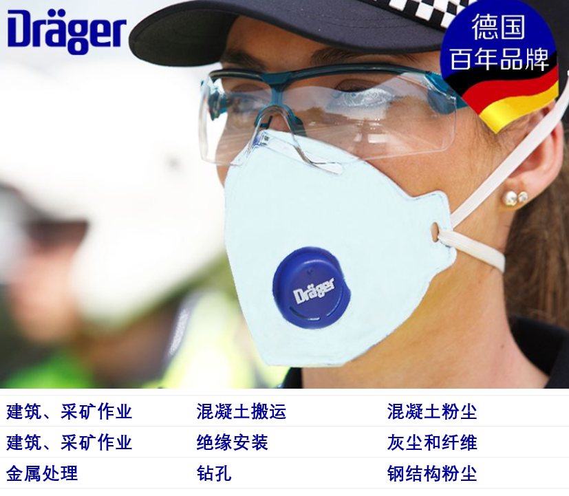 德爾格口罩應用行業(yè)